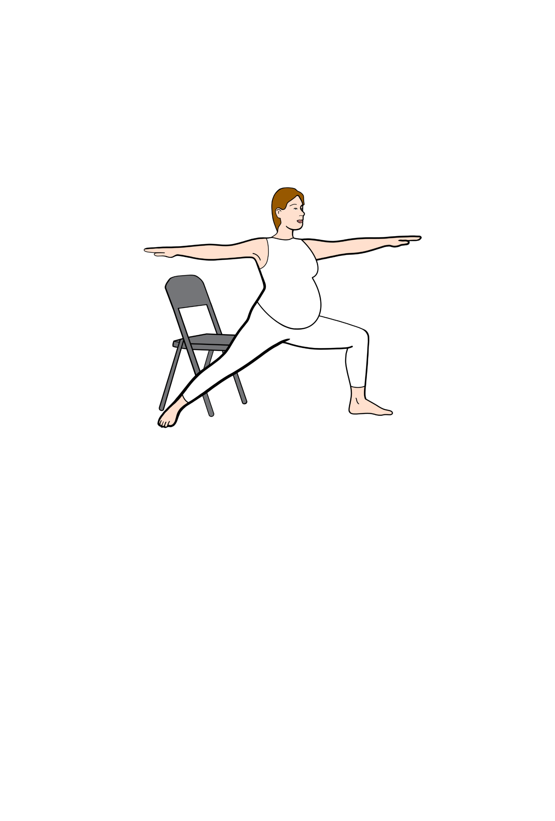 Virabhadrasana II | Supported Warrior II
