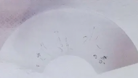 植田春汀書作展　鑑賞13　「春の水すみれつばなをぬらしゆく」（与謝蕪村）