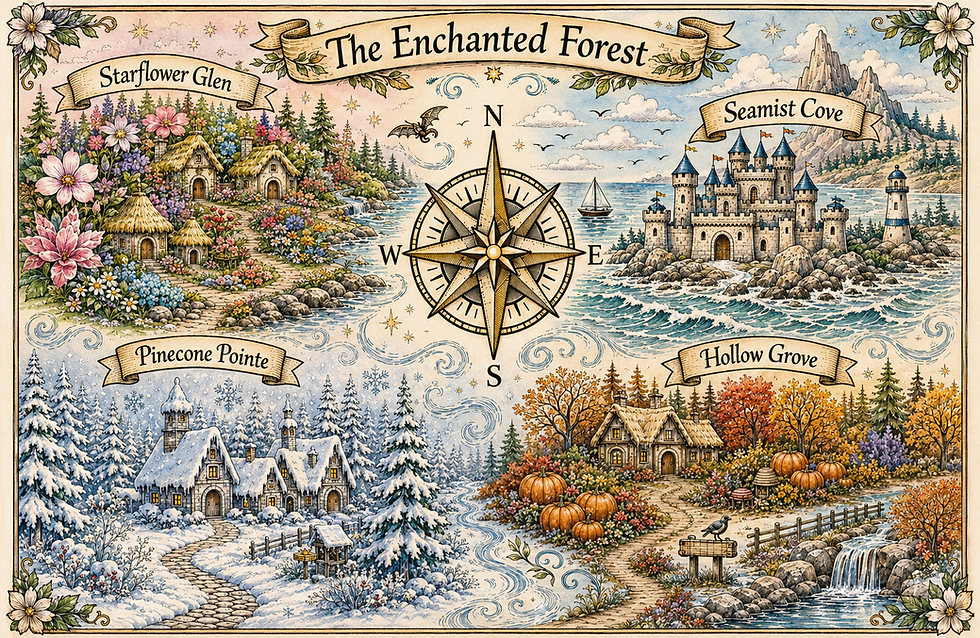 Enchanted Forest Map