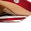 Thumbnail: Burgundy long wallet/Tobacco case