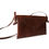 Thumbnail: Brown Vegan Leather,ARC Envelope Clutch bag
