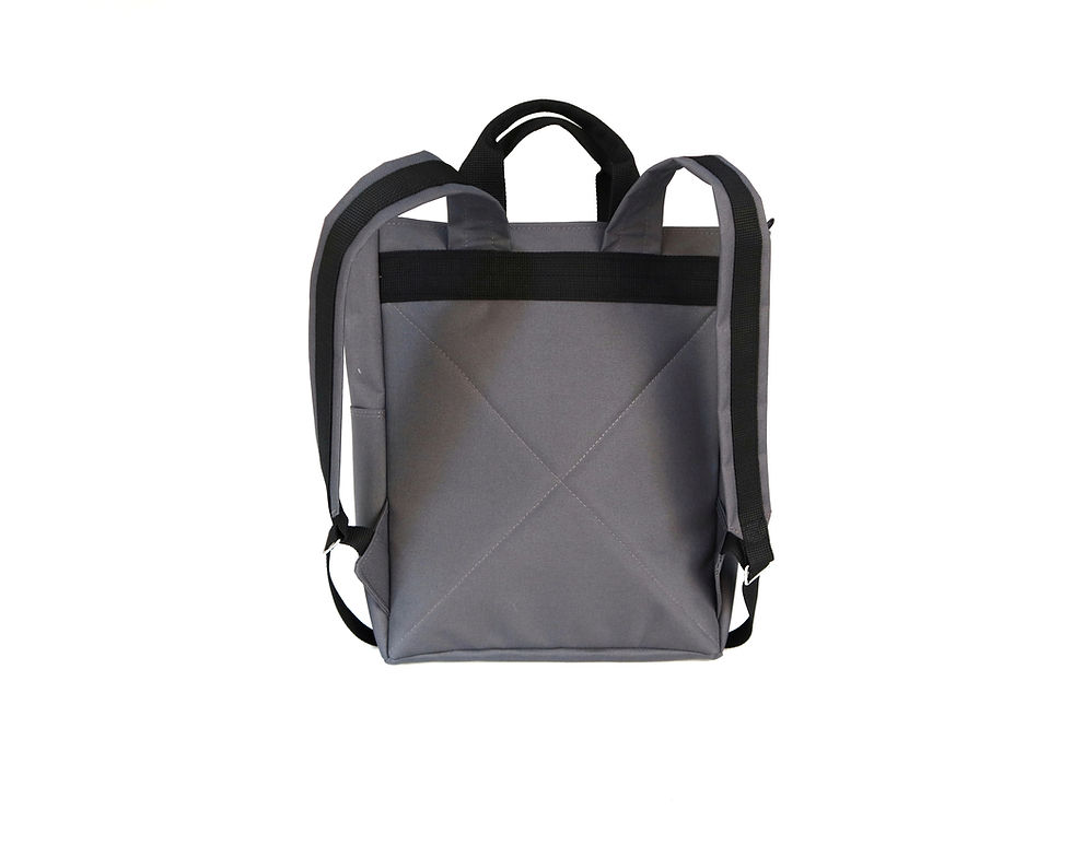 Thumbnail: Gray Cordura,Monar Zipper Backpack