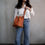 Thumbnail: Cognac, Ginta Double Bag