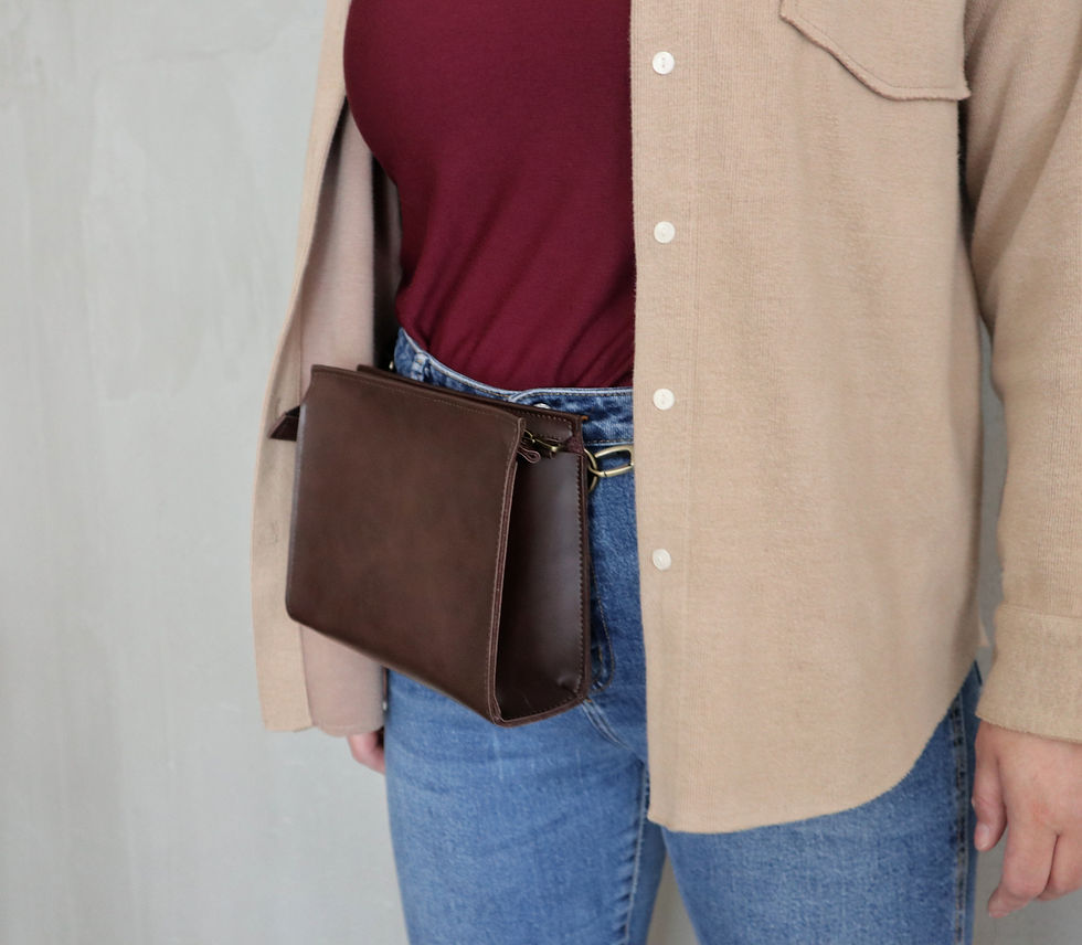 Thumbnail: Dark Brown, Arya Belt Bag