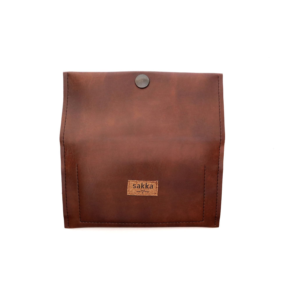 Thumbnail: Brown long wallet/Tobacco case