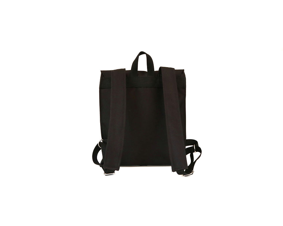 Thumbnail: Black Cordura,Mica Flap Backpack