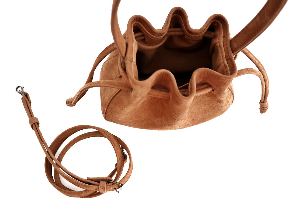 Thumbnail: Tan Suede, Mini Maree Bag