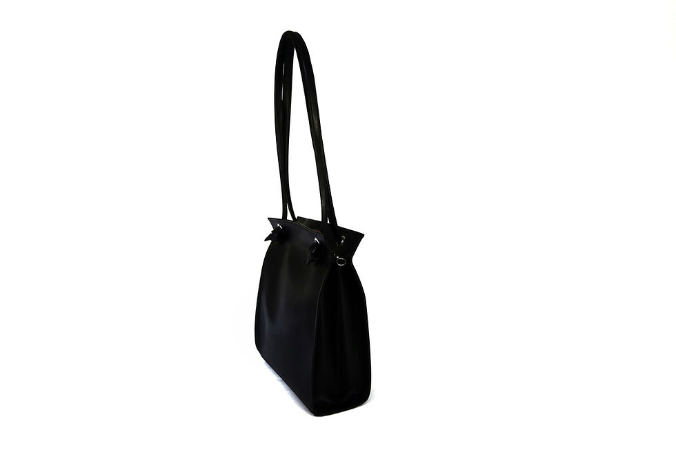 Thumbnail: Black, Knots shoulder bag