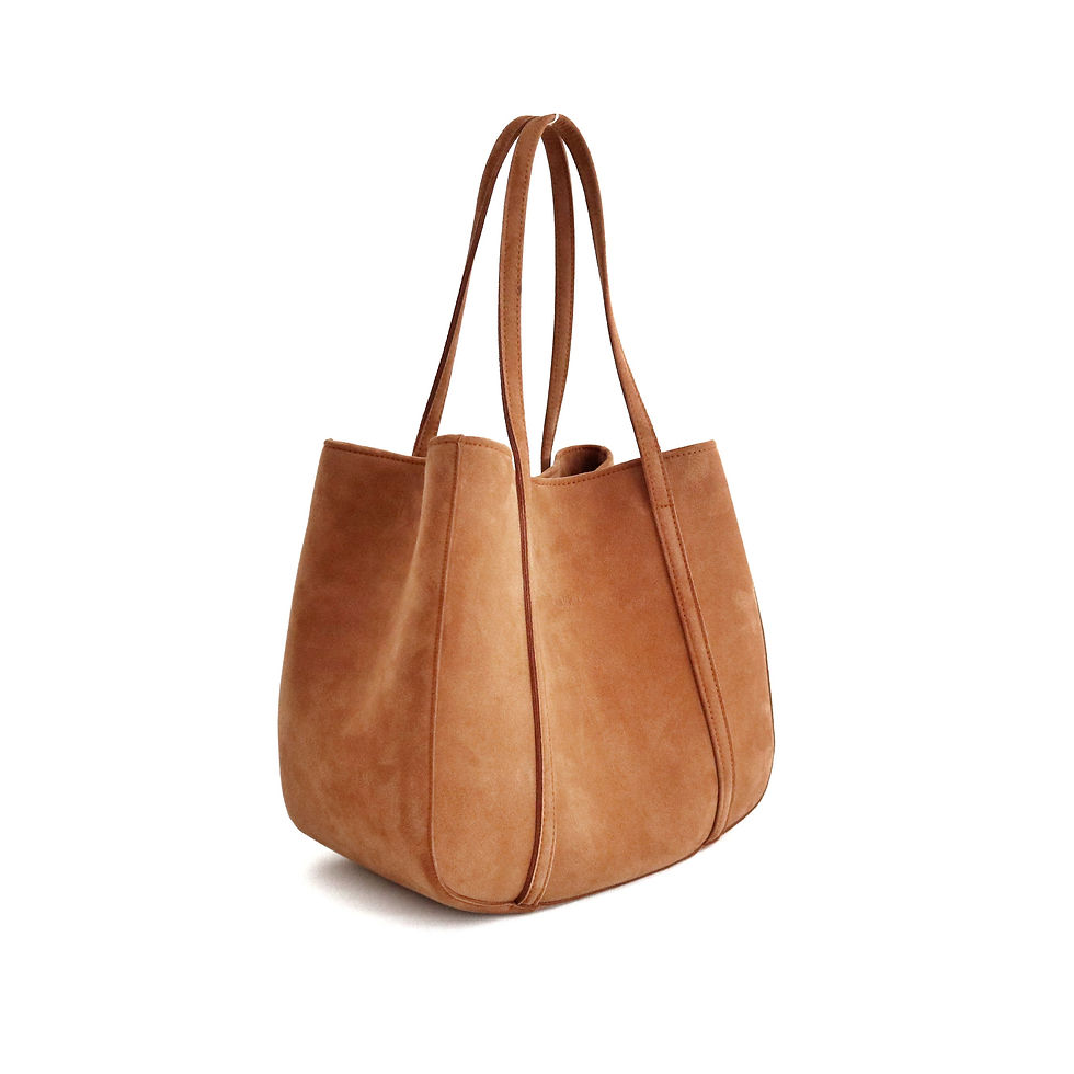 Thumbnail: Tan Suede, Perou Bag