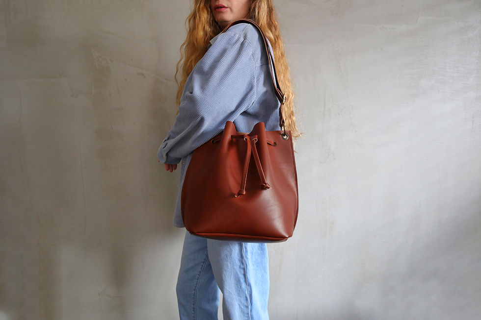 Thumbnail: Brown, Ginta Double Bag