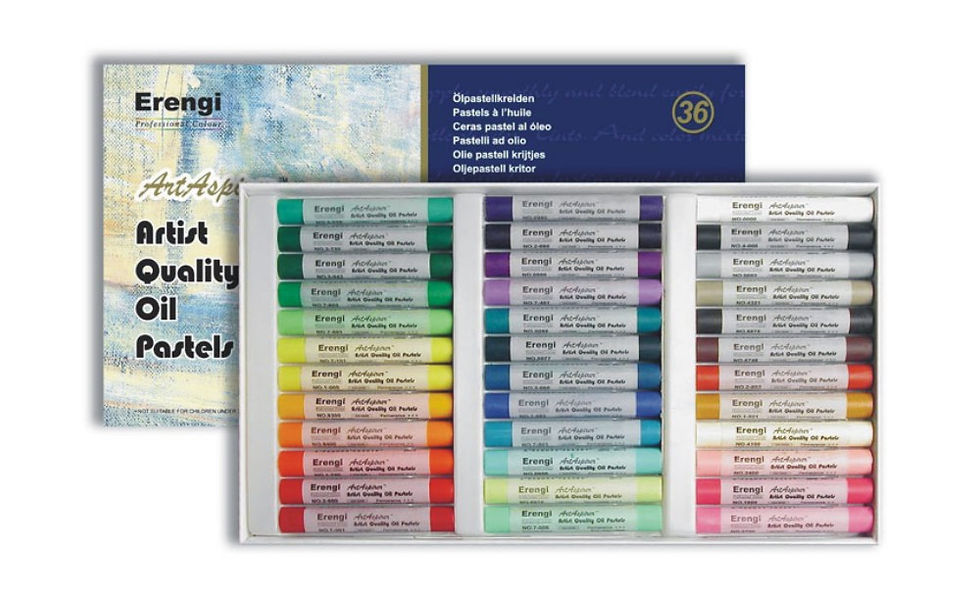 Thumbnail: Erengi Artaspirer Oil Pastels - 36 Color Set