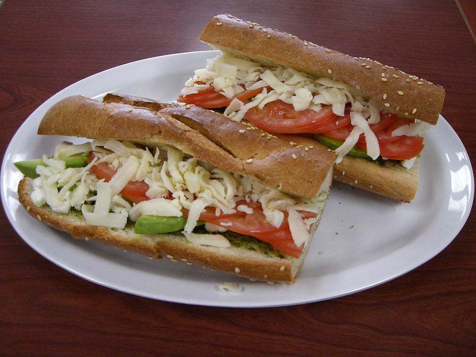 Cheese & Pesto Sub