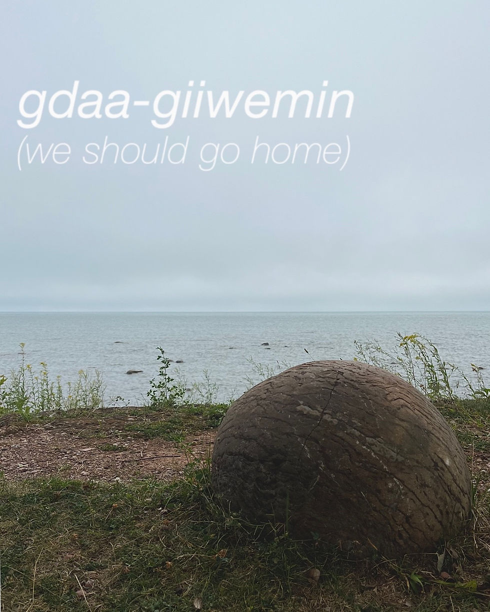 Annual Juried Exhibition - gdaa-giiwemin by Genevieve Buchanan
