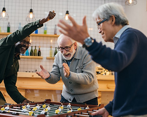 Playing Foosball