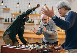 Playing Foosball