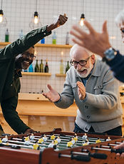 Playing Foosball