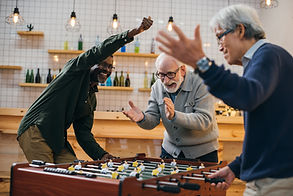 Playing Foosball