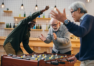 Playing Foosball