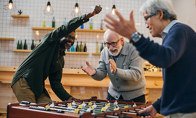 Playing Foosball
