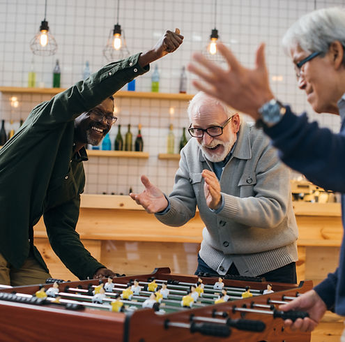 Playing Foosball