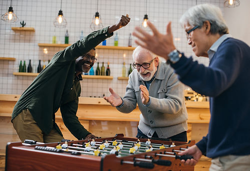 Playing Foosball