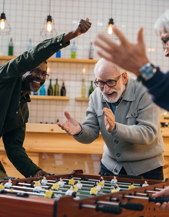 Playing Foosball