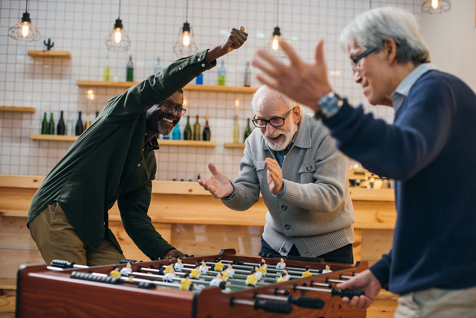 Playing Foosball