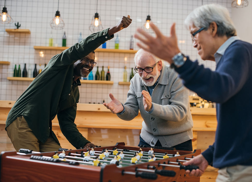 Playing Foosball