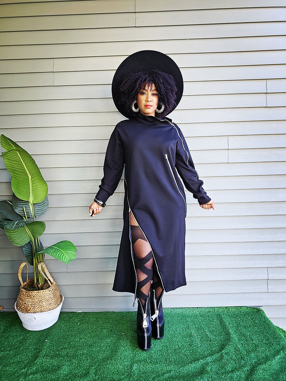 Thumbnail: ZIP ME UP Convertible Zipper Dress