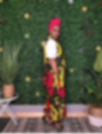 Thumbnail: SAMPLE SALE - African Jumpsuit - One Size