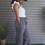 Thumbnail: 2 PACK - SIMPLE COMFORT Cropped Stripe Barrel Pants - BLUE & BLACK