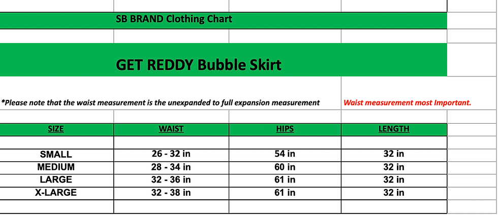 Thumbnail: Getting REDDY Bubble Skirt - Red