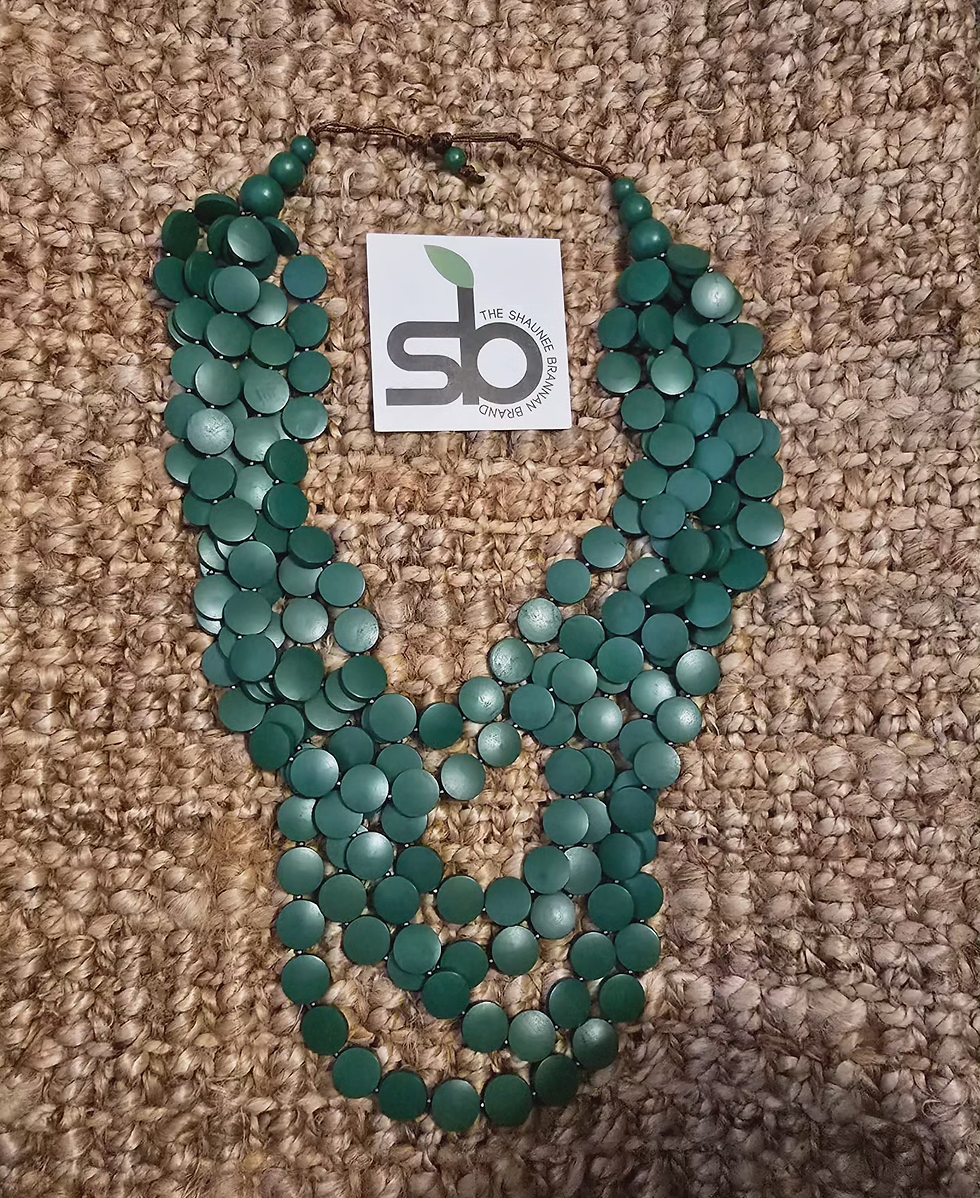 Thumbnail: DETAILS Necklace - GREEN
