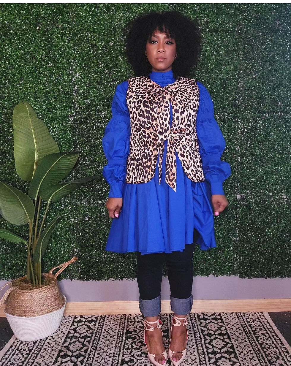 Thumbnail: INVESTED - Leopard Animal Print Vest