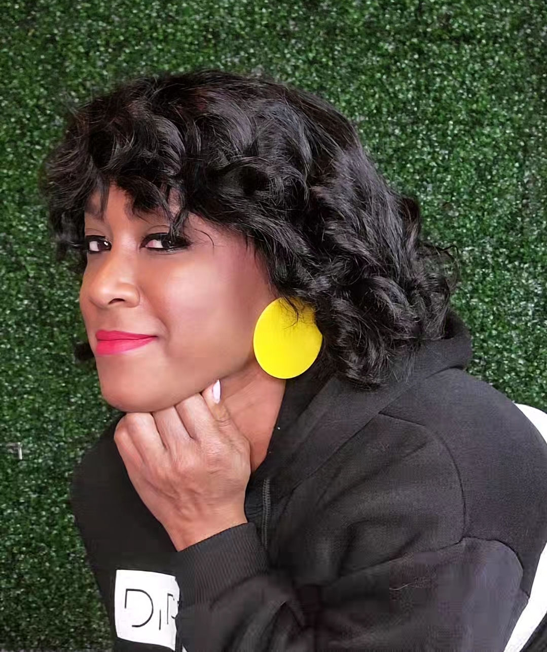 COLORED CIRCLES Earrings - YELLOW