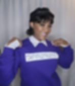 Thumbnail: DIFFERENT Crewneck Sweatshirt - PURPLE