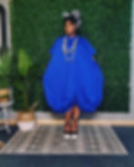 Thumbnail: LOVE THIS Parachute Shirt Dress - BLUE