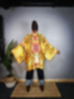 Thumbnail: SWEET SUNSHINE Short Abstract Kimono