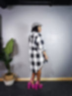 Thumbnail: TOGETHER AT LAST Plaid Shirt - BLACK