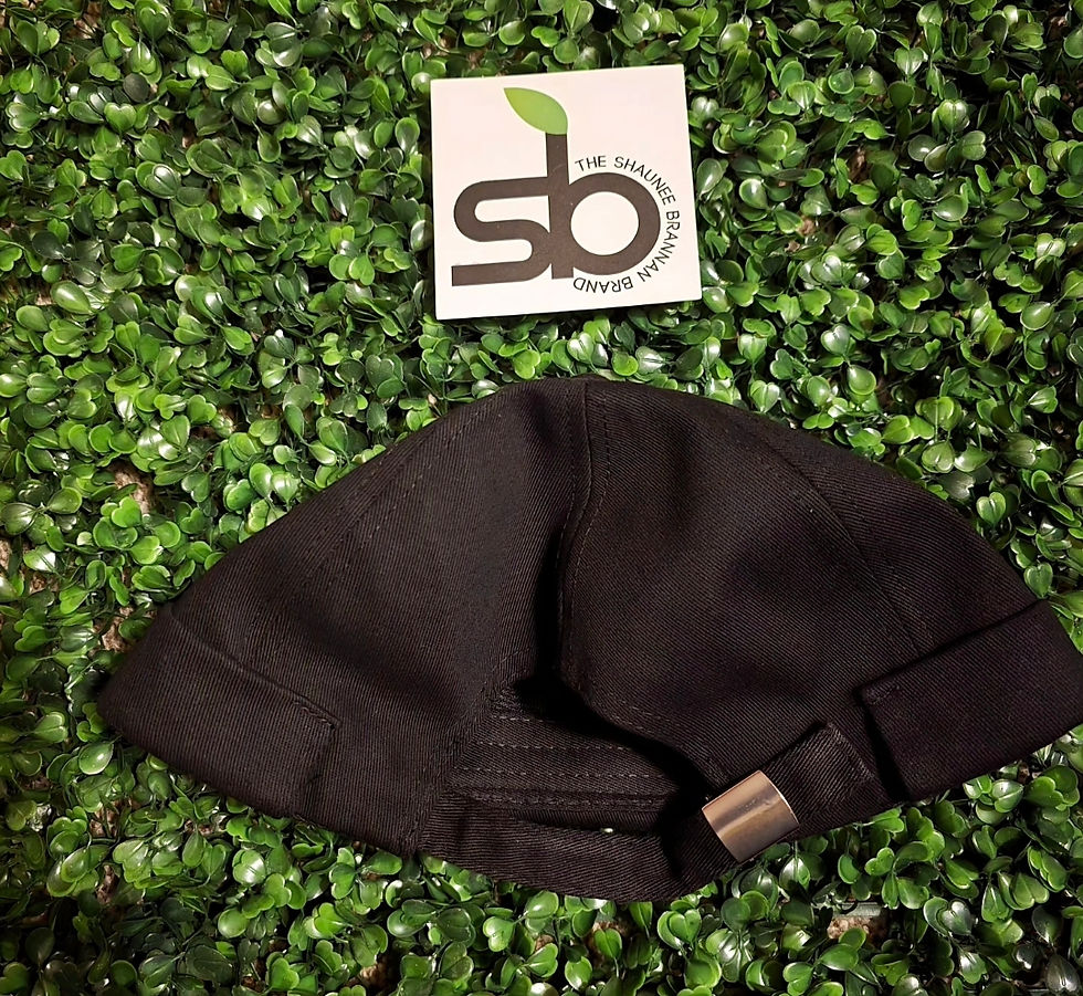 Thumbnail: TRINITY STRIPE Brimless Beanie - BLACK