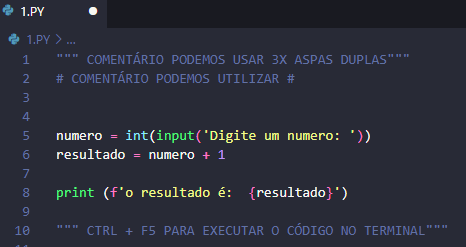 Primeiros passos em Python 