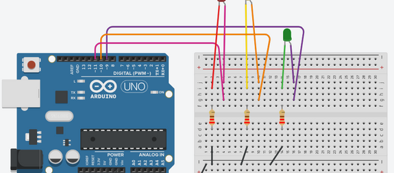 Semáfaro com arduíno Uno no vscode