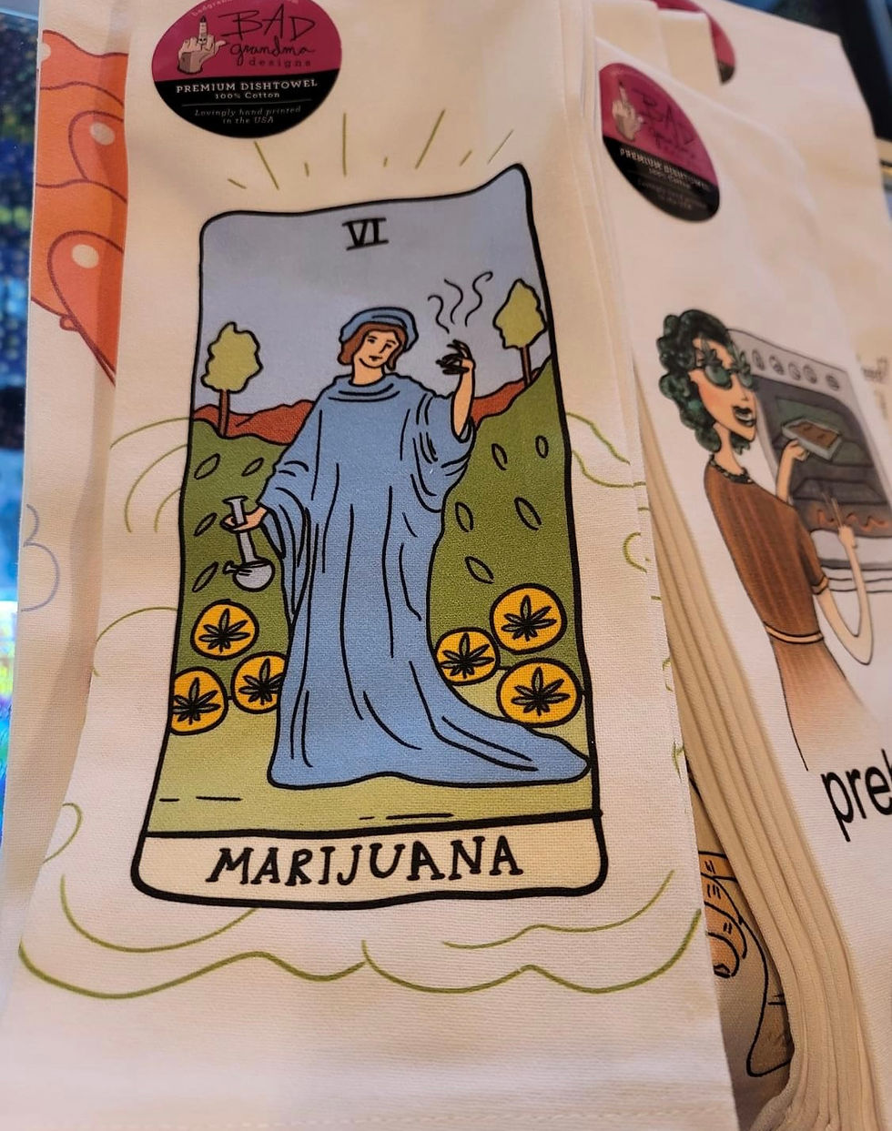 Thumbnail: Bad Grandma Dishtowel