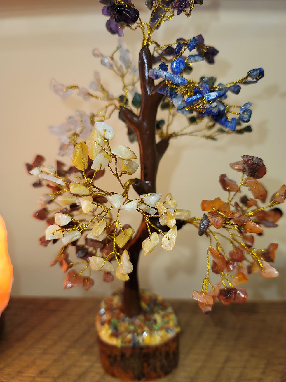 Thumbnail: Wire Gemstone Tree
