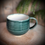 Miniatyrbilde: Kaffekopp, mørkegrønn 