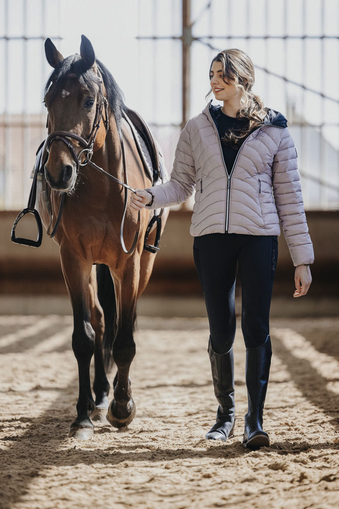 Miniatyrbild: Je t'aime Equitheme, Flora ridleggings, helskodda