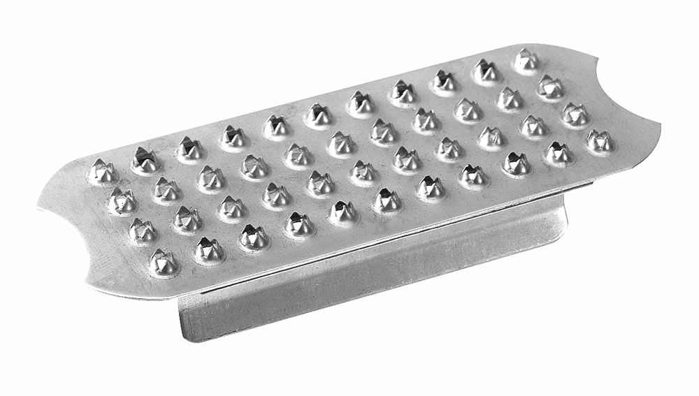 Feeling, rostfria slitbanor för stigbyglar