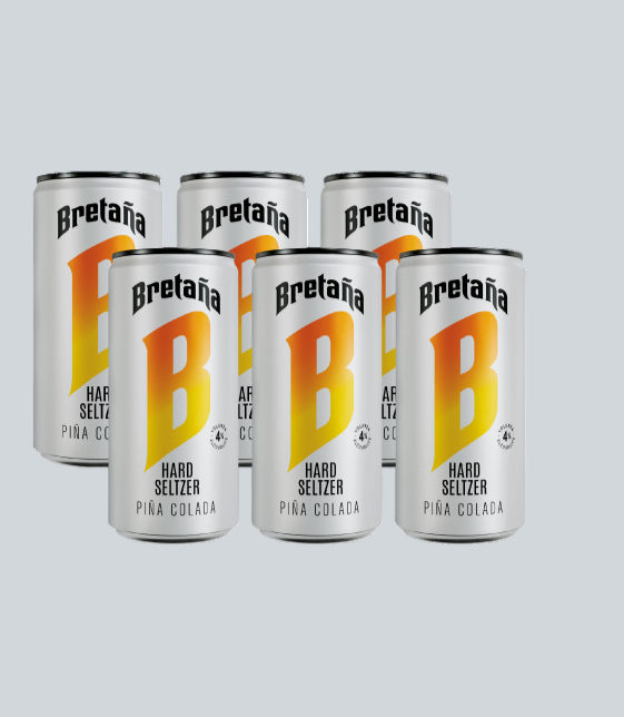 Bretaña Hardseltzer Piña Colada x 6 U 269ml