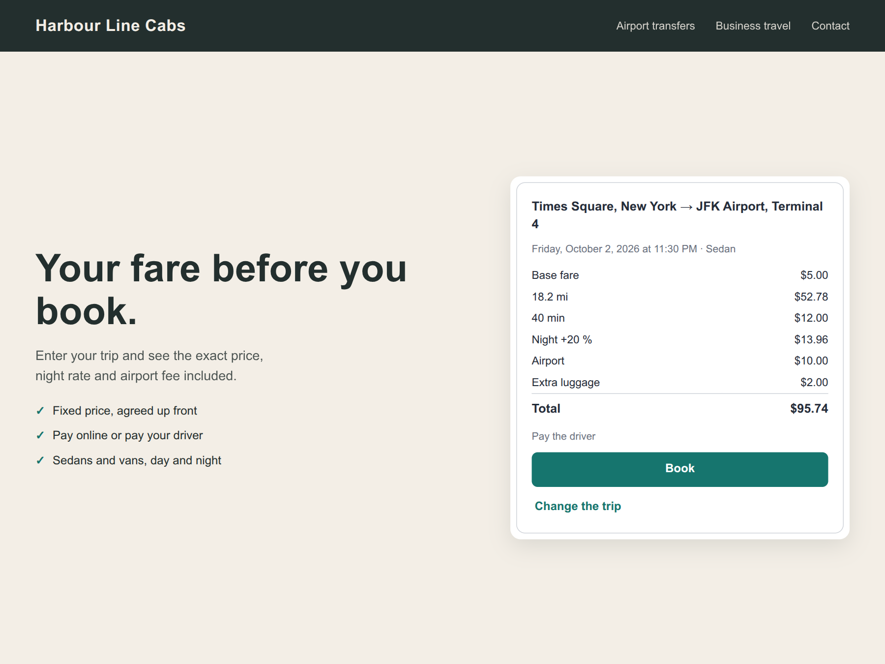 Kilomi Taxi Fare screenshot 2