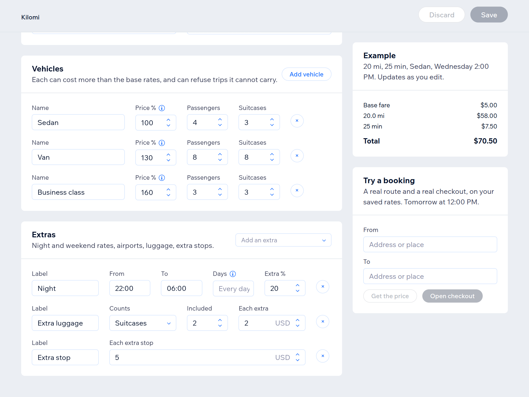 Kilomi Taxi Fare screenshot 4